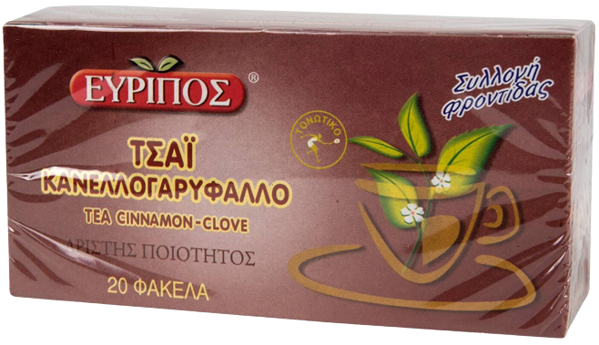 EVRIPOS αφέψημα κανελλογαρύφαλλο 20x1,5gr – Εύριπος – Βότανα