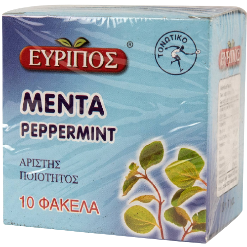 EVRIPOS αφέψημα μέντα 10x1,5gr – Εύριπος – Βότανα
