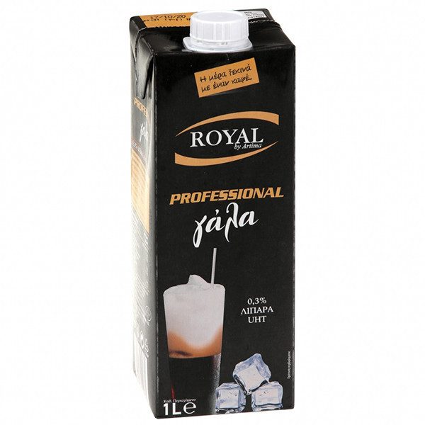 ROYAL barista γάλα uht 0,3% λιπαρά 1lt – Γάλατα και Φυτικά Ροφήματα