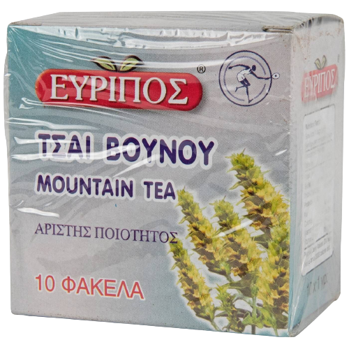 EVRIPOS τσάι βουνού 10x1gr – Εύριπος