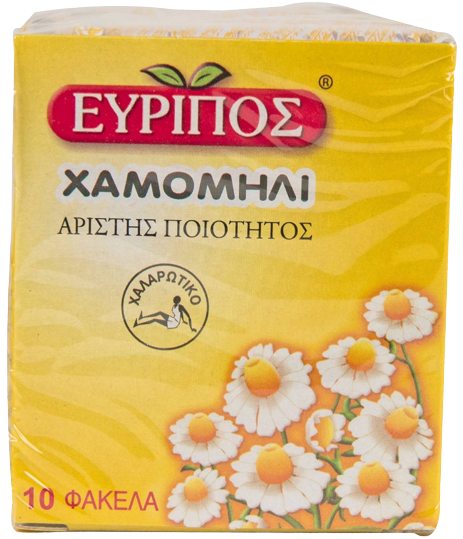 EVRIPOS αφέψημα χαμομήλι 10x1gr – Εύριπος – Βότανα