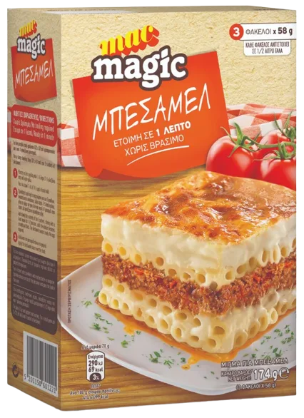 MAC MAGIC μπεσαμέλ 174gr – Υλικά Μαγειρικής