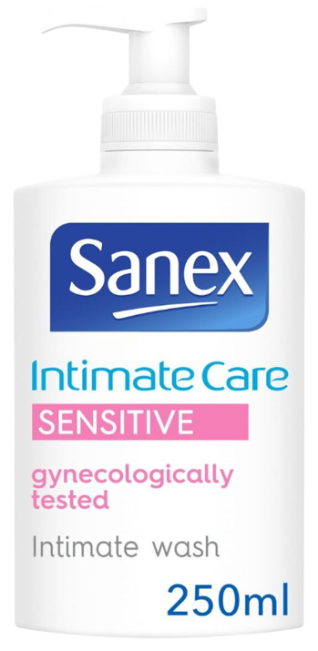 SANEX υγρό καθαρισμού για την ευαίσθητη περιοχή intimate care sensitive 250ml – Προϊόντα για την Ευαίσθητη Περιοχή