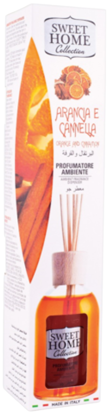 SWEET HOME αρωματικό χώρου με sticks πορτοκάλι και κανέλα 100ml – Αρωματικά Χώρου