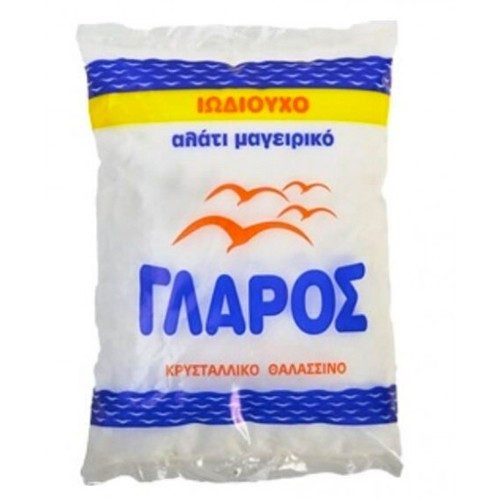 ΓΛΑΡΟΣ αλάτι θαλασσινό ψιλό 500gr – Γλάρος