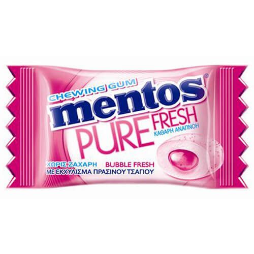 MENTOS τσίχλες pure fresh mini bubble fresh 100τεμ – Καραμέλες, Γλειφιτζούρια και Τσίχλες
