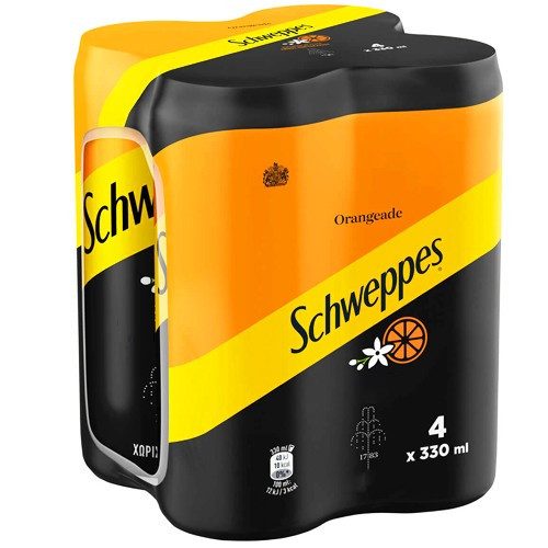 SCHWEPPES αναψυκτικό με άνθος πορτοκαλιού 6x330ml – Αναψυκτικά