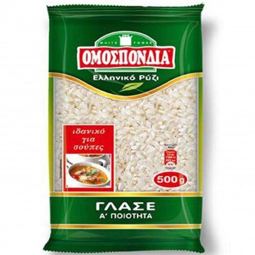 ΟΜΟΣΠΟΝΔΙΑ ρύζι γλασέ 500gr – Ομοσπονδία