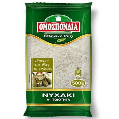 ΟΜΟΣΠΟΝΔΙΑ ρύζι νυχάκι 500gr – Ομοσπονδία