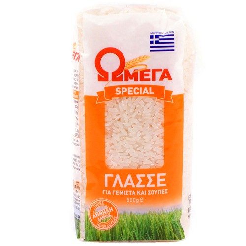 ΩΜΕΓΑ special ρύζι γλασσέ 500gr – Ωμέγα