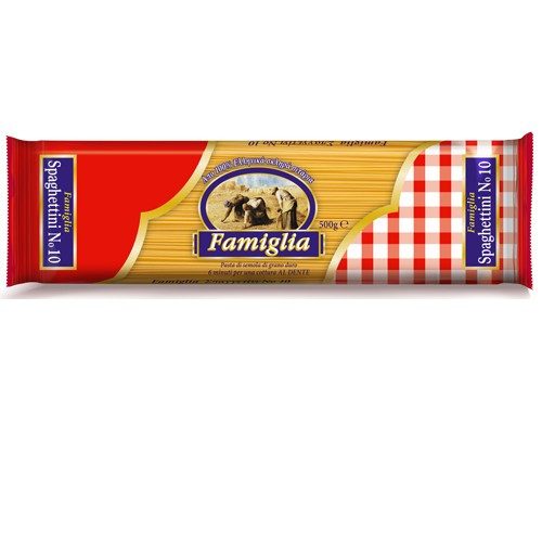FAMIGLIA ζυμαρικά σπαγγέτι No10 500gr