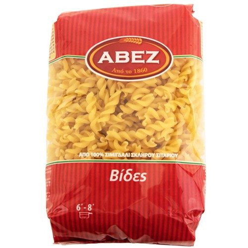ΑΒΕΖ ζυμαρικά βίδες 500gr