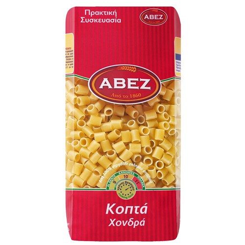 ΑΒΕΖ ζυμαρικά κοφτά χονδρά 500gr