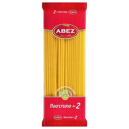 ΑΒΕΖ ζυμαρικά σπαγγέτι No2 500gr