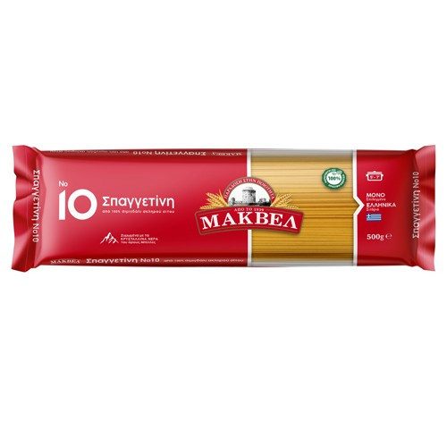 ΜΑΚΒΕΛ ζυμαρικά σπαγγέτι No10 500gr – Μάκβελ