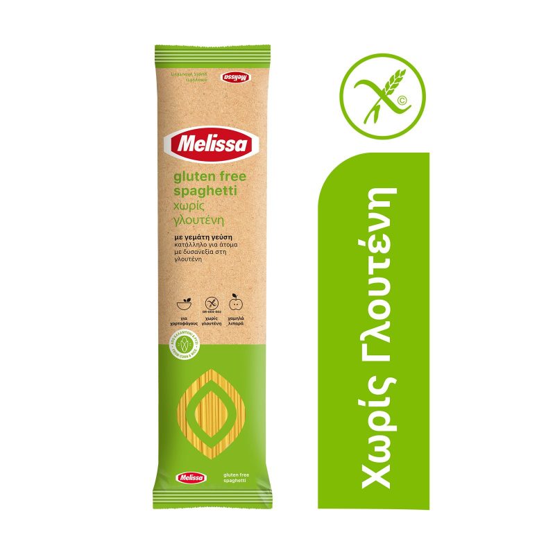 MELISSA ζυμαρικά σπαγγέτι χωρίς γλουτένη 400gr
