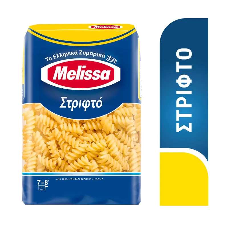 MELISSA ζυμαρικά στριφτό 500gr
