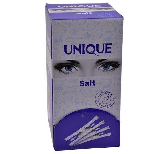 UNIQUE αλάτι επιτραπέζιο μερίδα stick 600x1gr