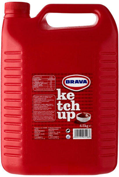 BRAVA ketchup 4,5kg – Σάλτσες και Dressings