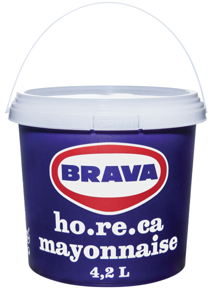 BRAVA μαγιονέζα horeca 4,2lt – Σάλτσες και Dressings