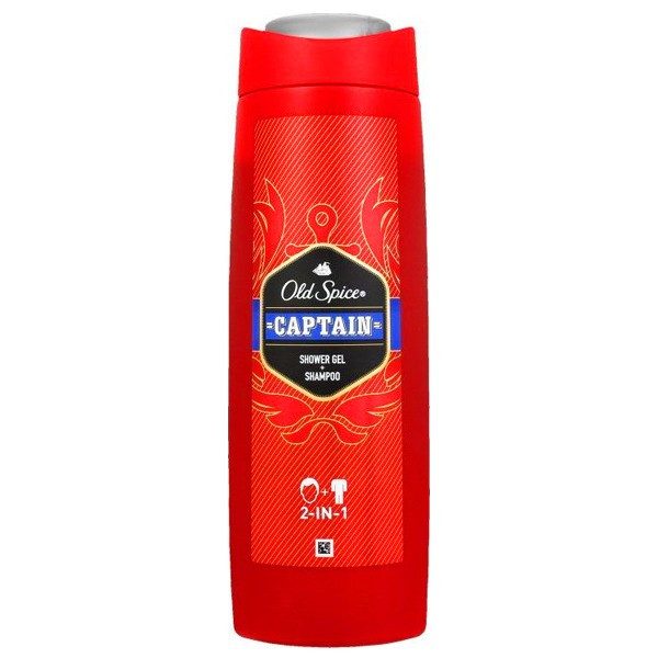 OLD SPICE αφρόλουτρο gel captain 400ml – Αφρόλουτρα