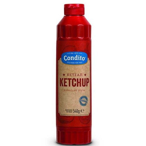 CONDITO ketchup american style 540gr – Σάλτσες και Dressings