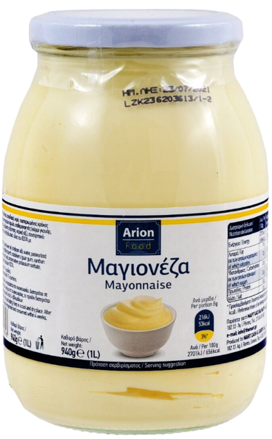 ARION Food μαγιονέζα 1lt – Σάλτσες και Dressings