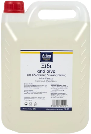 ARION Food ξύδι λευκό 4lt – Ξίδι
