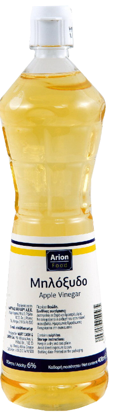 ARION Food μηλόξυδο 400ml – Ξίδι