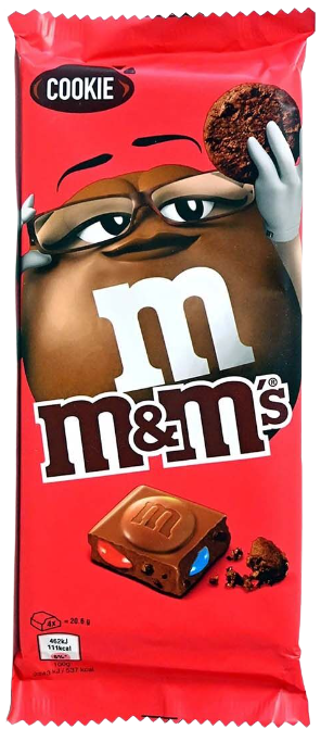 MκαιM'S σοκολάτα γάλακτος cookie block 165gr – Σοκολάτες