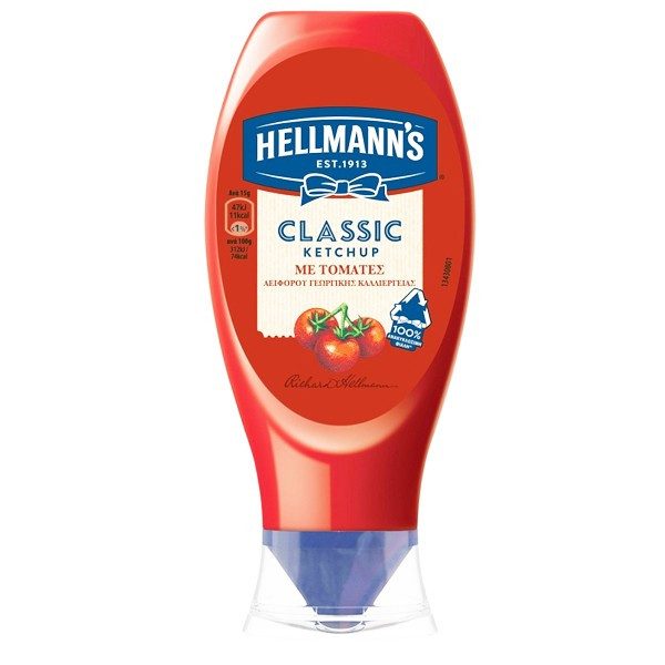 HELLMANN'S ketchup top down 250gr – Σάλτσες και Dressings
