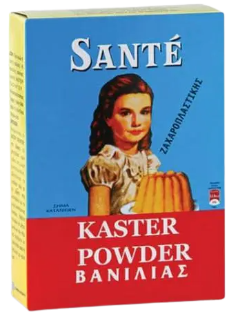 SANTE κάστερ πάουντερ βανίλιας 80gr – Έτοιμα Μείγματα για Γλυκά