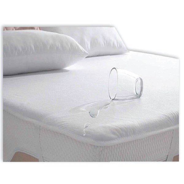 TNS υπόστρωμα αδιάβροχο λευκό υπέρδιπλο 180x200cm – Επιστρώματα