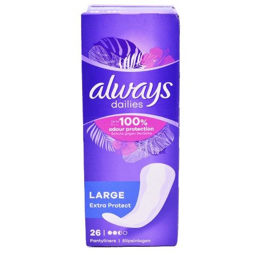 ALWAYS σερβιετάκια Extra Protect Large 26τεμ – Σερβιέτες