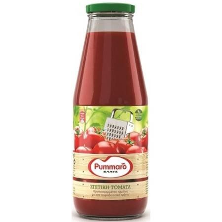 PUMMARO σπιτική ντομάτα από τον τρίφτη 680gr – Σάλτσες και Dressings
