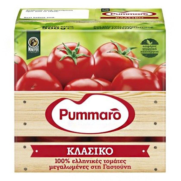 PUMMARO χυμός τομάτας συμπυκνωμένος 500gr – Σάλτσες και Dressings