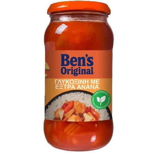 UNCLE BEN'S σάλτσα μαγειρικής γλυκόξινη με έξτρα ανανά 450gr – Σάλτσες και Dressings