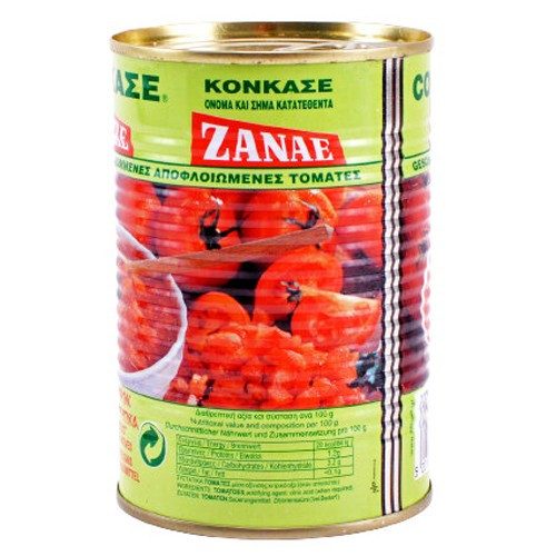 ΖΑΝΑΕ κονκασέ τομάτα ψιλοκομμένη 400gr – Ζαναέ – Σάλτσες και Dressings
