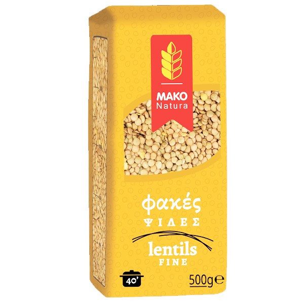 MAKO φακές ψιλές 500gr – Όσπρια