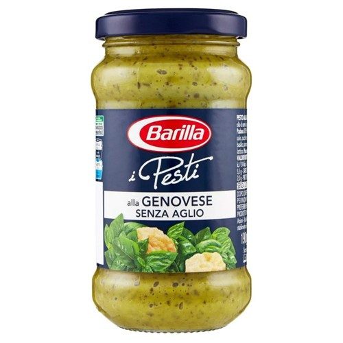 BARILLA σάλτσα ζυμαρικών Pesto Genovese χωρίς σκόρδο 190gr – Σάλτσες και Dressings
