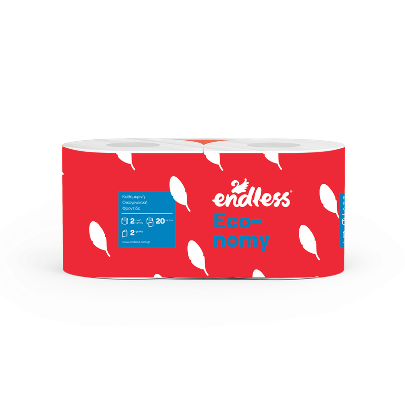 ENDLESS χαρτί υγείας economy 2φυλλο 2x65gr – Χαρτιά Υγείας
