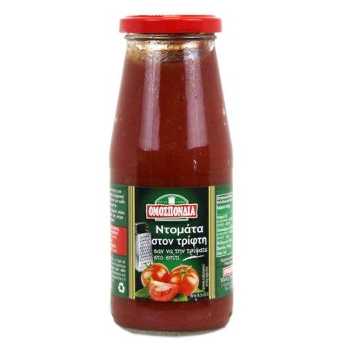 ΟΜΟΣΠΟΝΔΙΑ τομάτα τριμμένη 420gr – Ομοσπονδία – Σάλτσες και Dressings