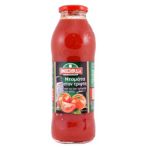 ΟΜΟΣΠΟΝΔΙΑ τομάτα τριμμένη 690gr – Ομοσπονδία – Σάλτσες και Dressings