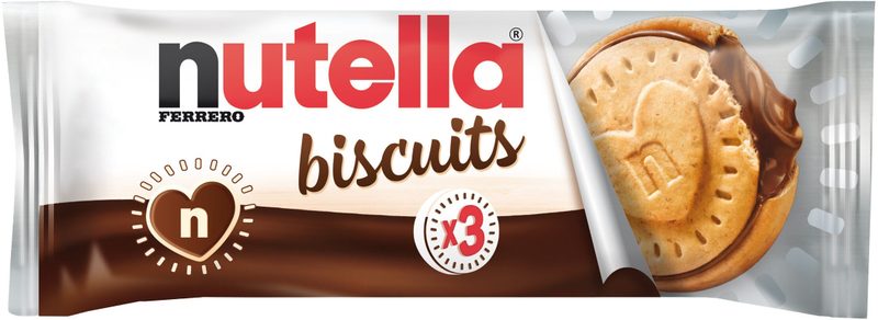 FERRERO Nutella μπισκότα γεμιστά 41gr