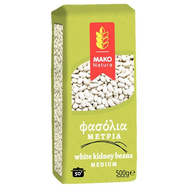 MAKO φασόλια μέτρια 500gr – Όσπρια