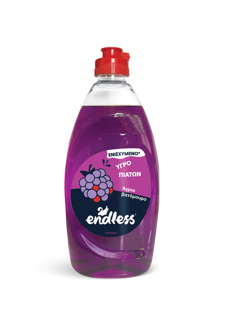 ENDLESS υγρό πιάτων άγριο βατόμουρο 500ml – Υγρά Πιάτων