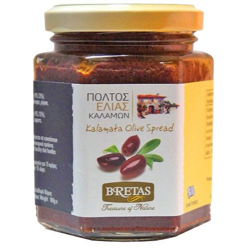 ΜΠΡΕΤΑΣ πολτός ελιάς καλαμών 190ml – Μπρέτας – Τρόφιμα Μακράς Συντήρησης