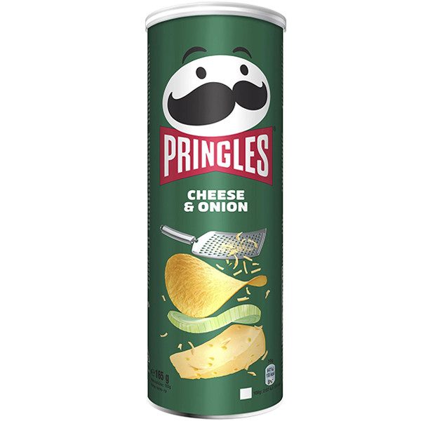 PRINGLES πατατάκια cheese και onion 165gr