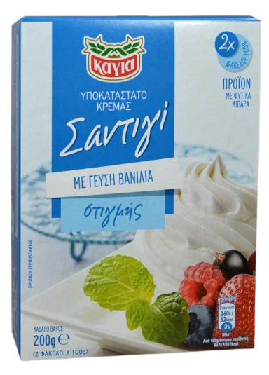 ΚΑΓΙΑ σαντιγύ στιγμής βανίλιας 200gr – Καγιά μπαχαρικά – Επικαλύψεις / Toppings Ζαχαροπλαστικής