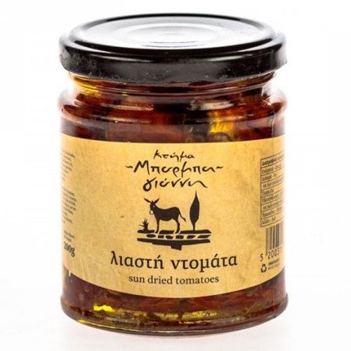 ΜΠΑΡΜΠΑ ΓΙΑΝΝΗΣ λιαστή ντομάτα με λάδι 200gr – Μπάρμπα Γιάννη – Τρόφιμα Μακράς Συντήρησης